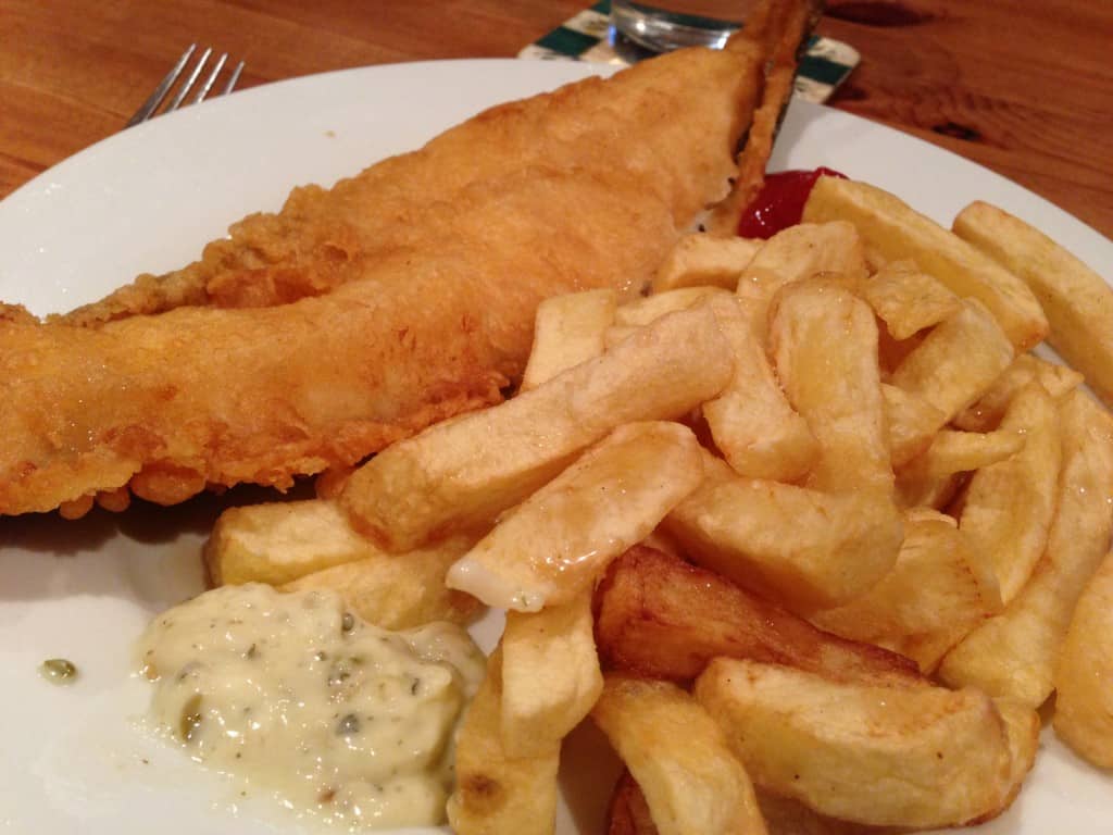 gluten free fish and chips