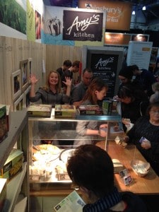 Amy's Kitchen Crew having fun at The Allergy and Free From Show North!