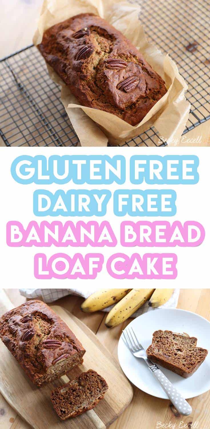 Gluten free banana bread recipe