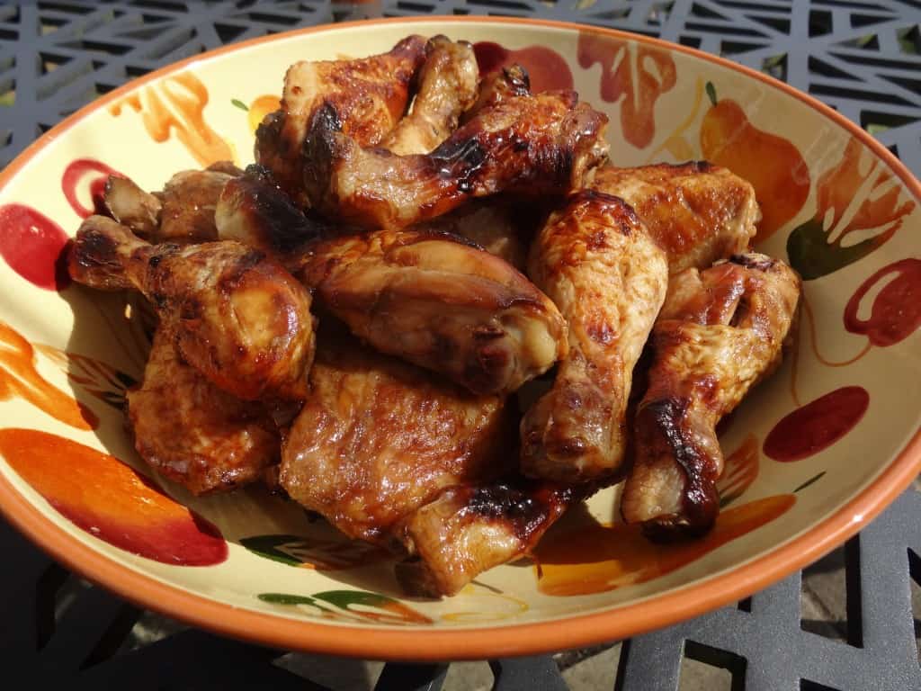 sticky chicken