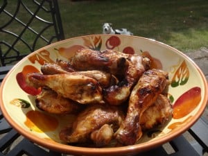 sticky chicken