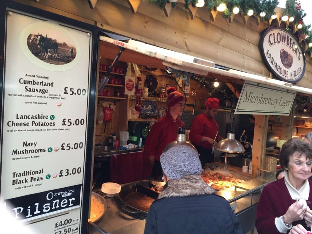 gluten free at manchester christmas market