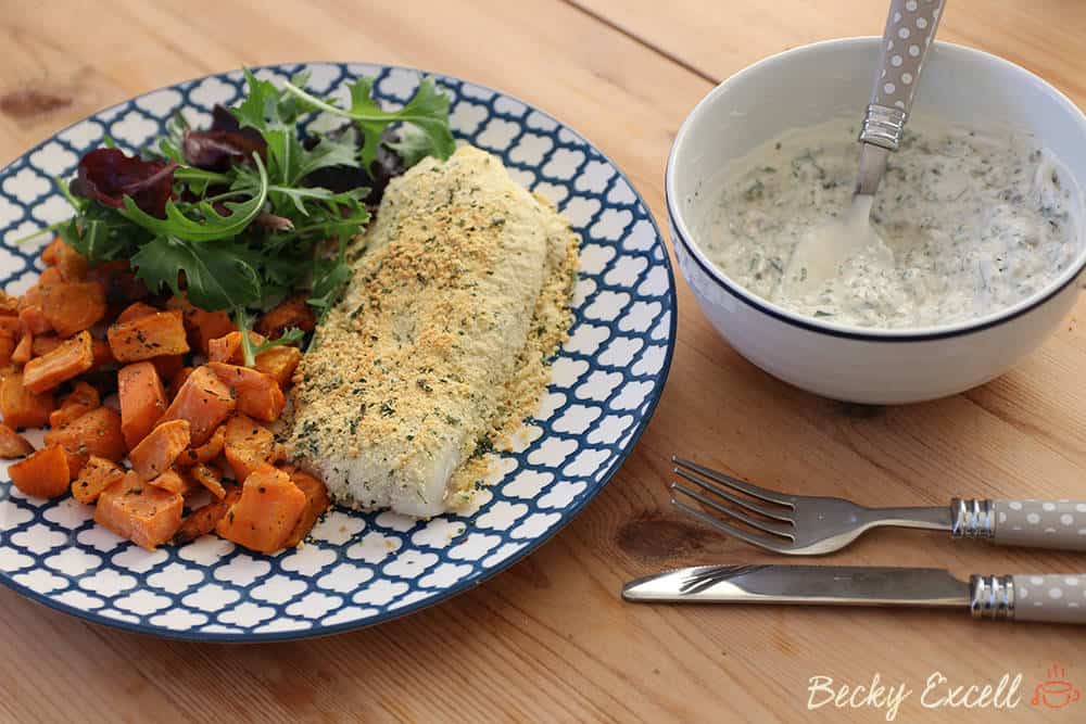 gluten free herb-crusted cod recipe