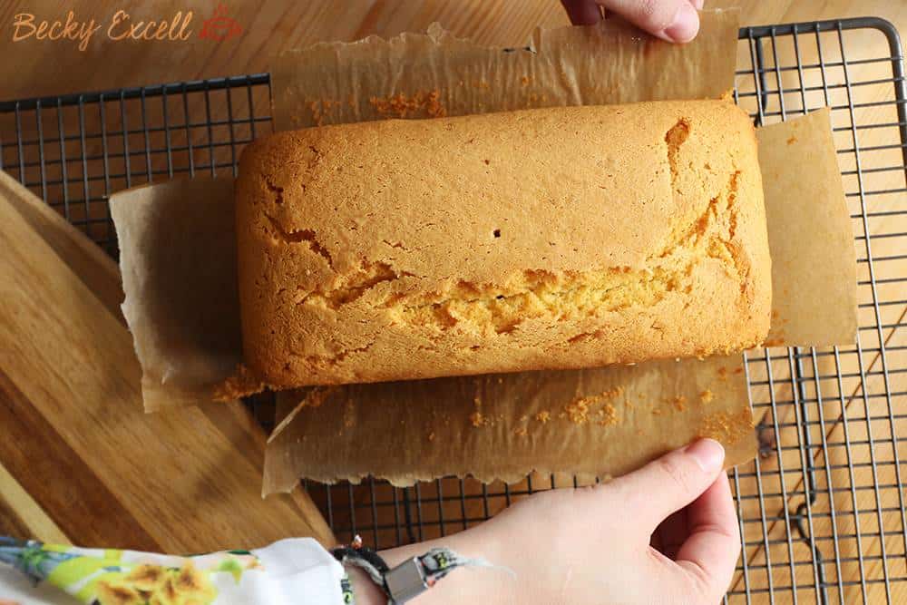 gluten free Madeira loaf cake recipe