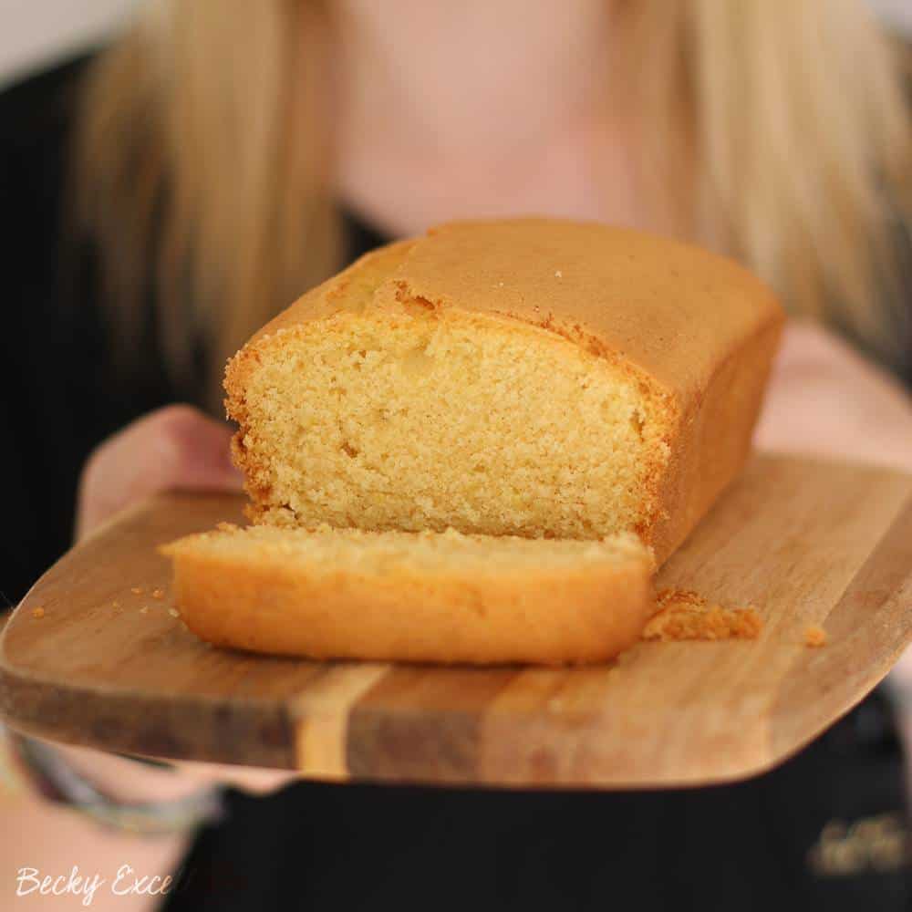 gluten free Madeira loaf cake recipe