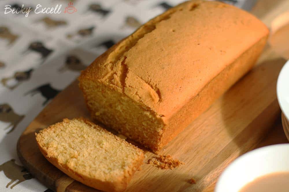 gluten free Madeira loaf cake recipe