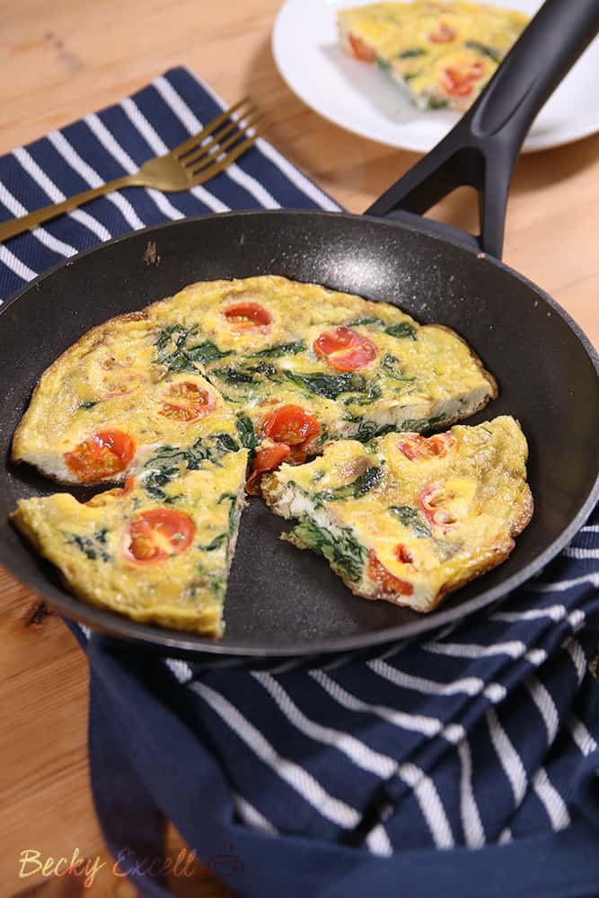 Meal Prep Breakfast Frittata Recipe (low FODMAP & dairy free)