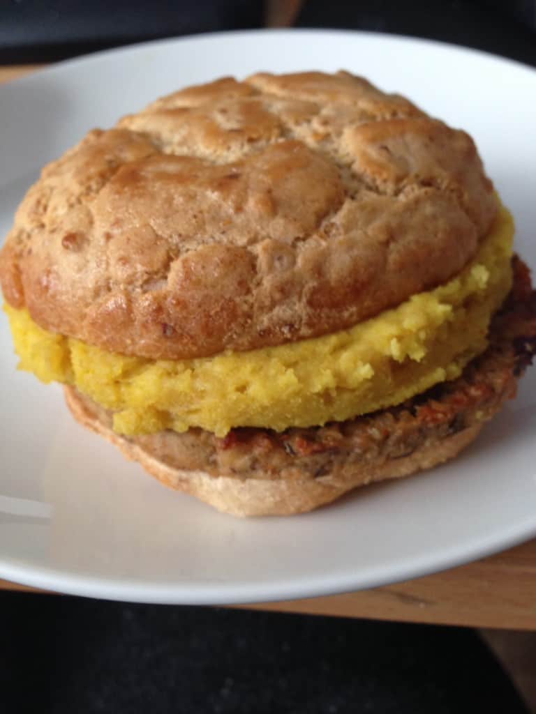 Amy's Kitchen Gluten Free Breakfast Sandwich (Dairy Free & Vegan too!)