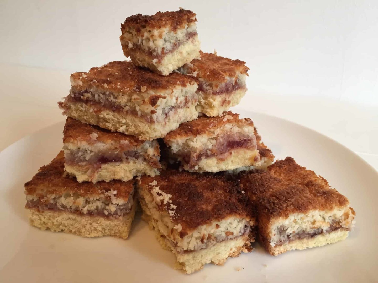 RECIPE Raspberry & Coconut Slice Gluten Free & Dairy Free
