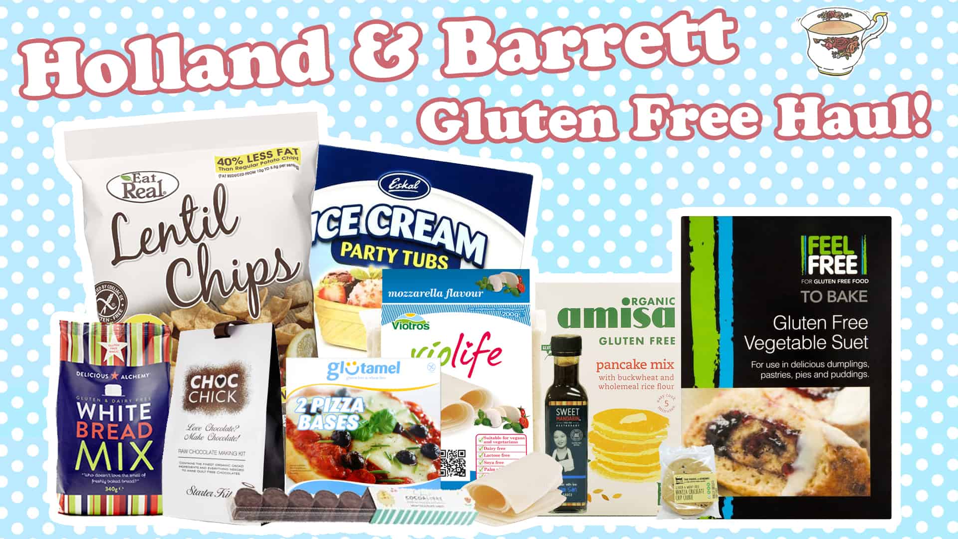 11 New Gluten Free Products you NEED from Holland & Barrett