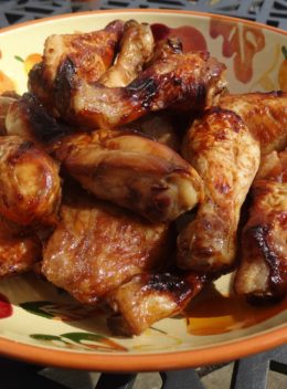 sticky chicken