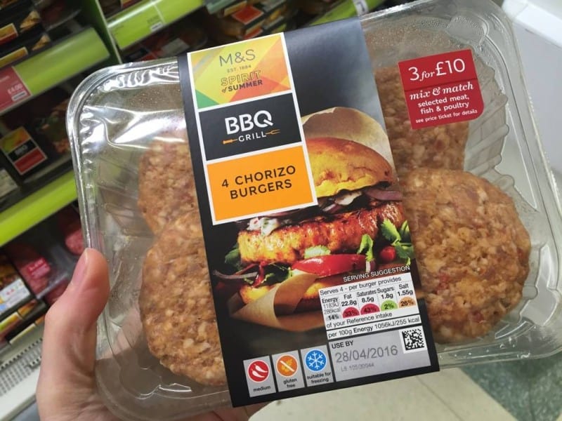 Gluten Free BBQ Choices with Marks and Spencer