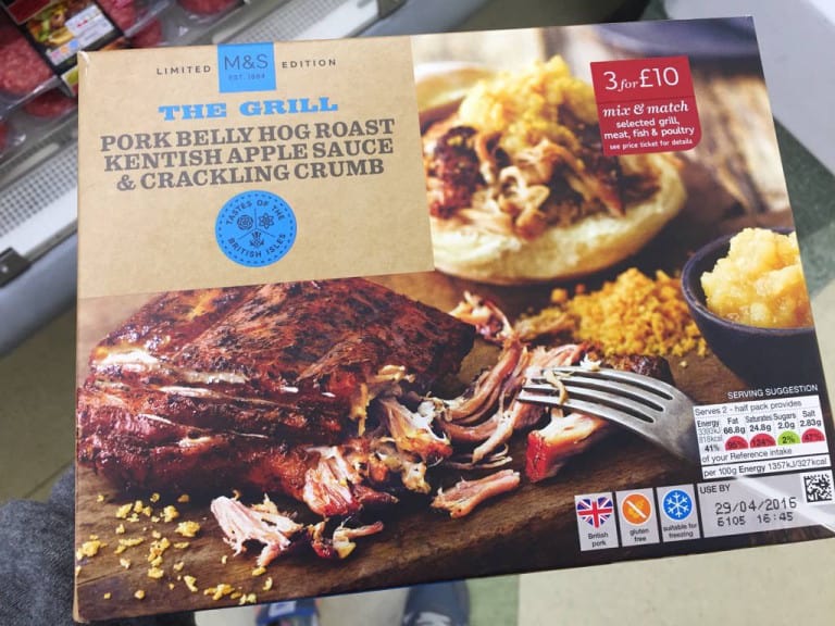 Gluten Free BBQ Choices with Marks and Spencer