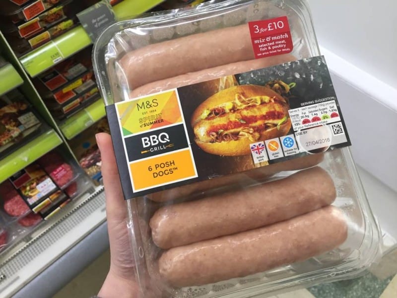 Gluten Free BBQ Choices with Marks and Spencer