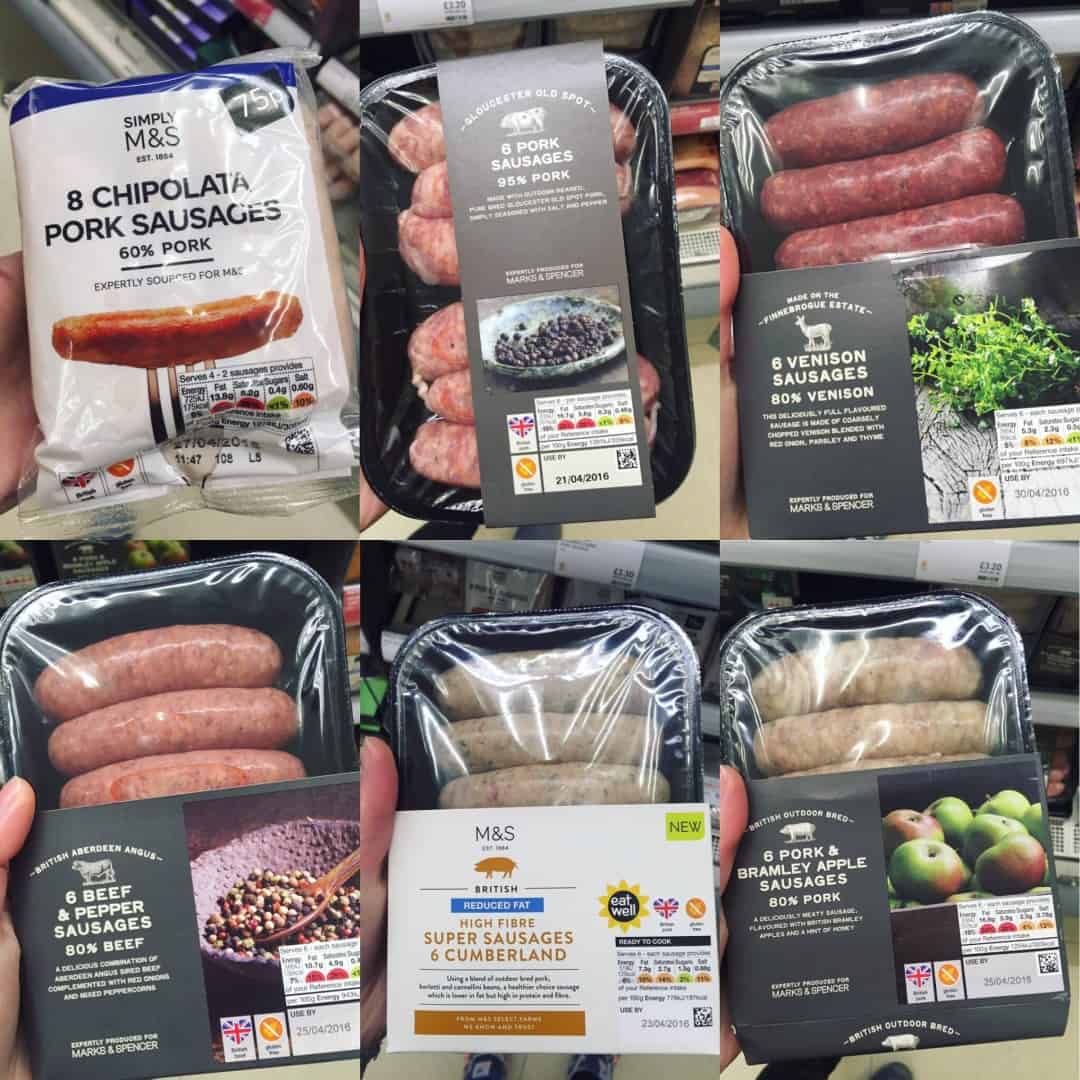 Gluten Free BBQ Choices with Marks and Spencer