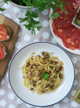 gluten-free-tagliatelle-garlic-mushrooms-4