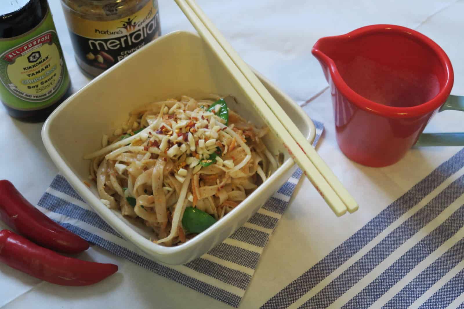 RECIPE Vegan & Gluten Free Satay Noodles