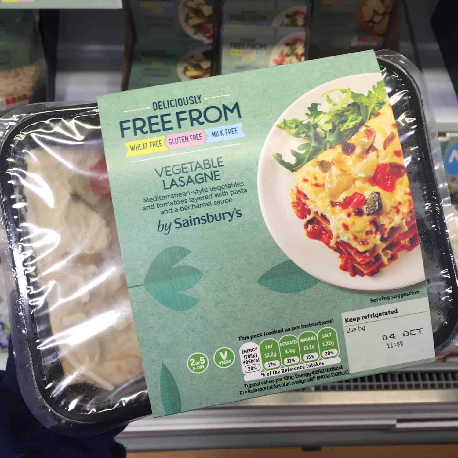 Deliciously Free From Sainsburys Gluten Free Chilled Food & Dairy