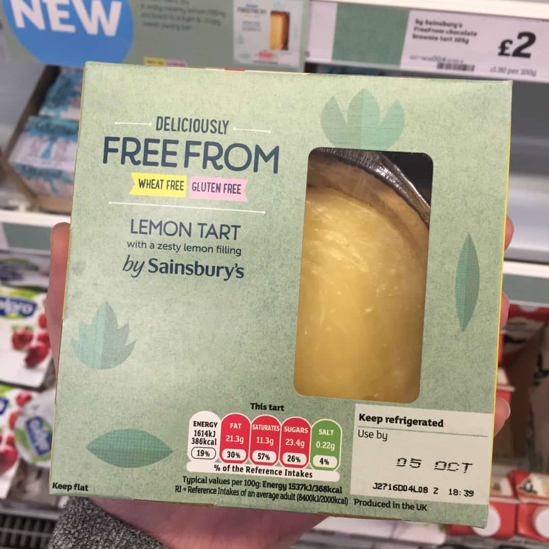 Deliciously Free From Sainsburys Gluten Free Chilled Food & Dairy