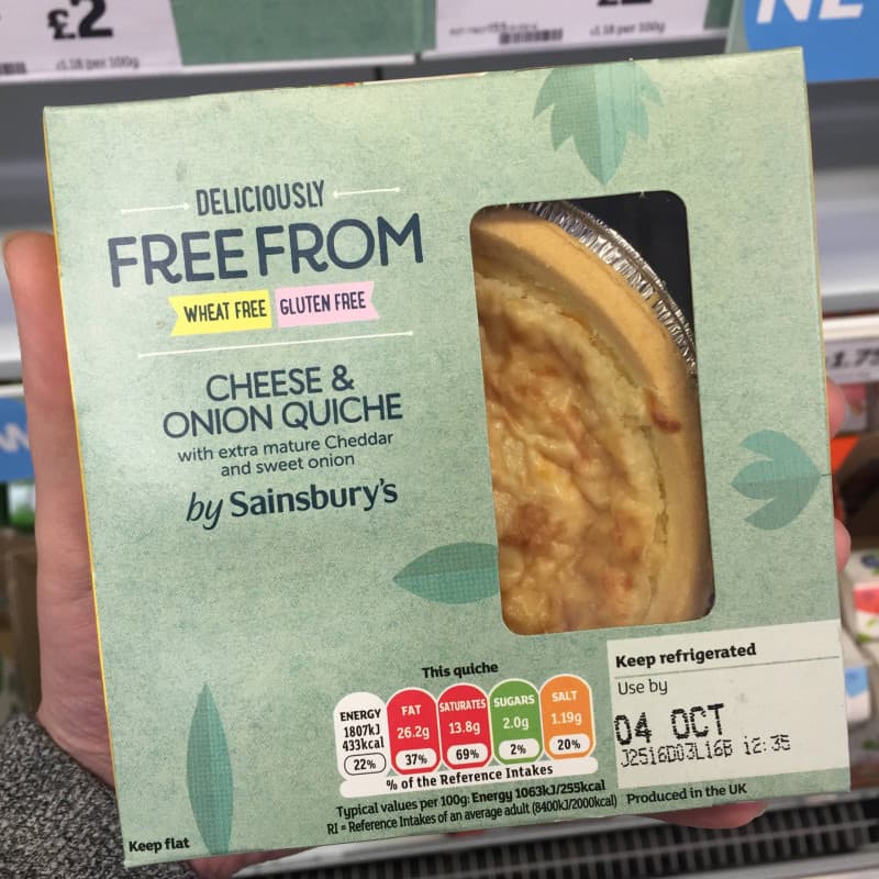 Deliciously Free From Sainsburys Gluten Free Chilled Food & Dairy