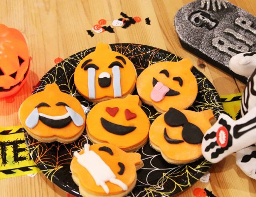 Halloween Emoji Cookies
