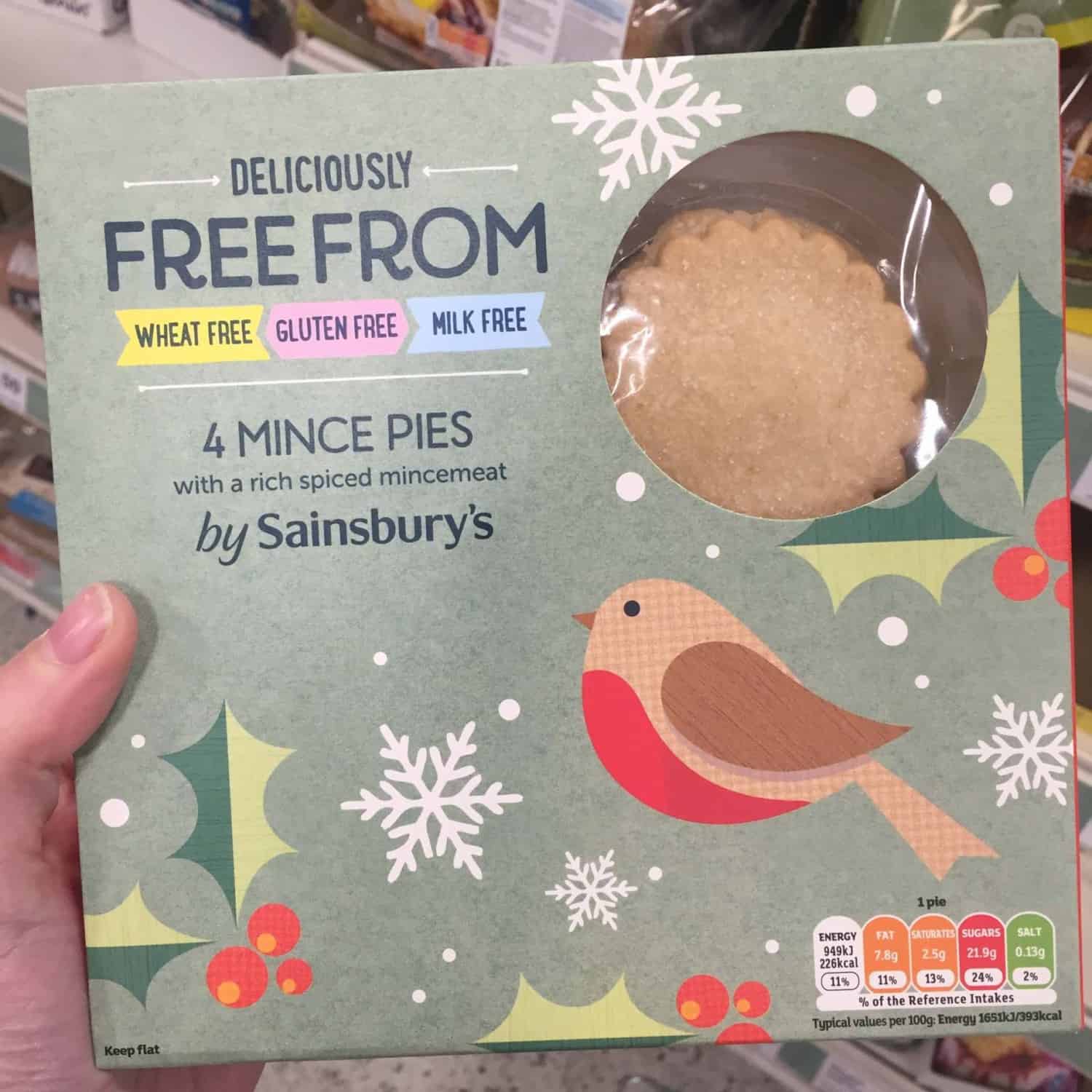 UPDATED Gluten Free Sainsburys Christmas 2016: What Gluten Free