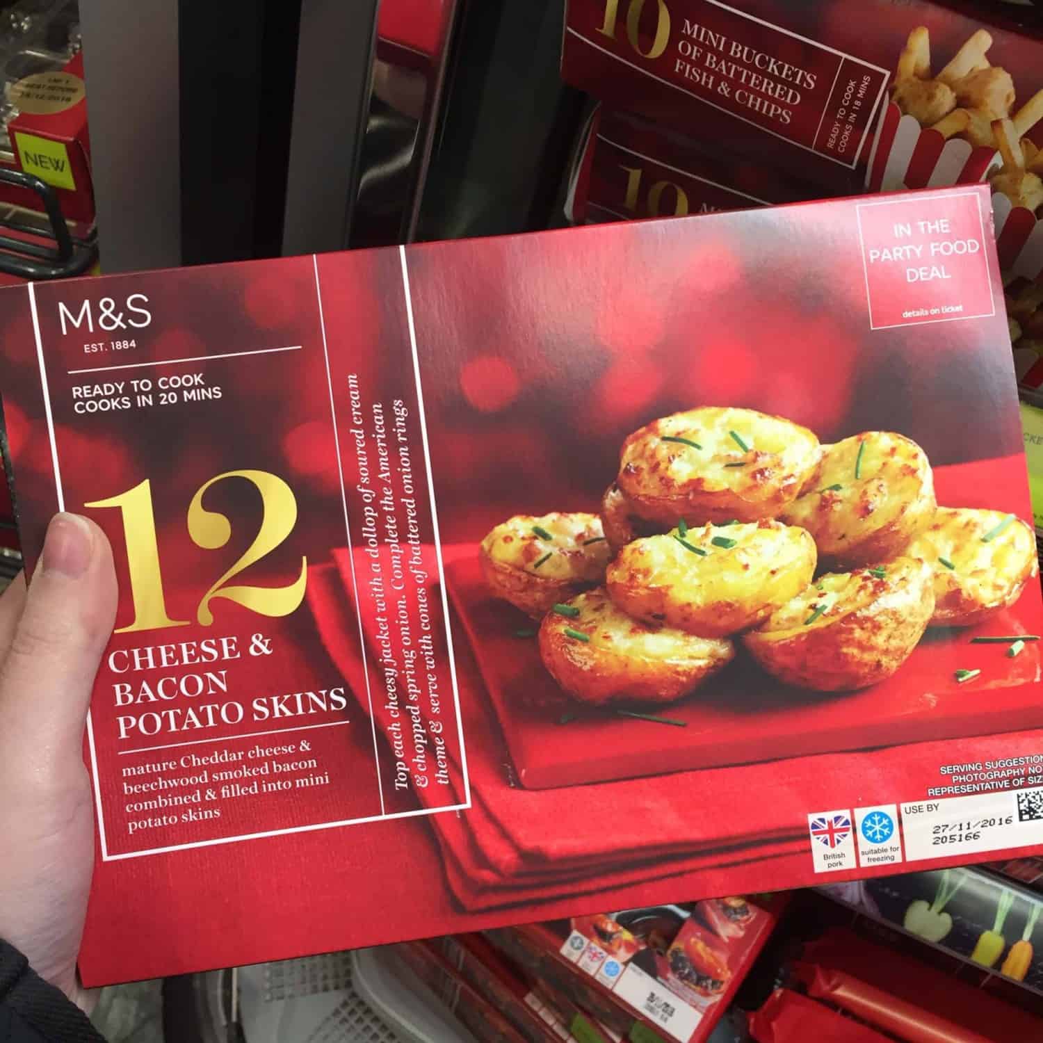 UPDATED 2016 Gluten Free Marks and Spencer Christmas - Party Food!