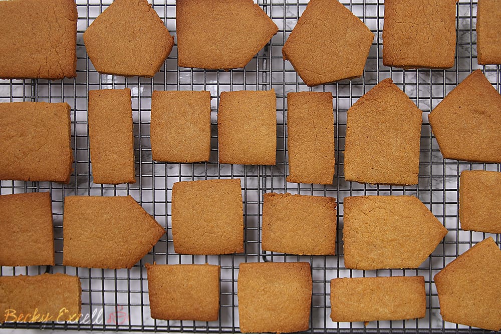 Gluten Free Gingerbread Houses Recipe (dairy free & low FODMAP)