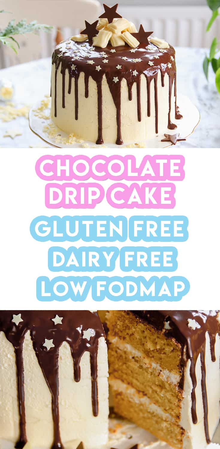 gluten free chocolate drip cake recipe