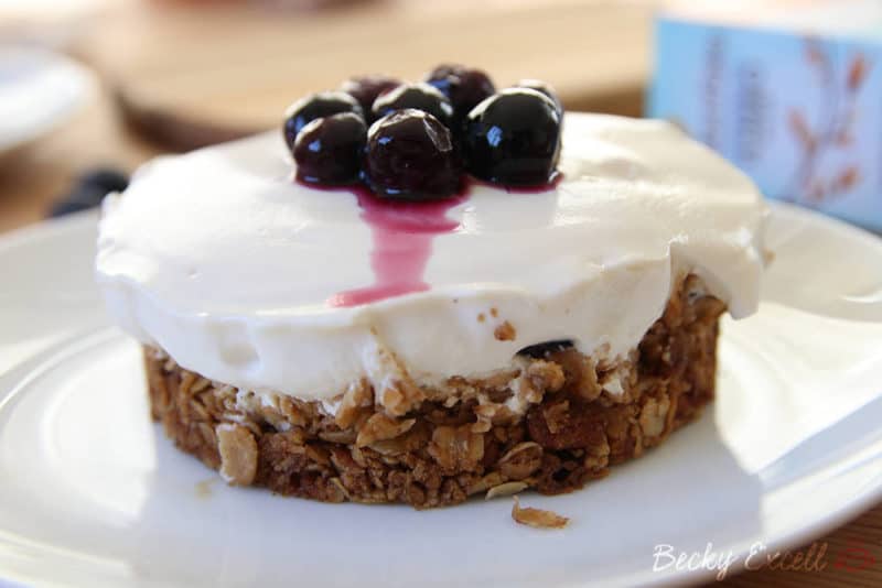 Mini Blueberry Cheesecake Recipe (Gluten Free and Lactose Free)