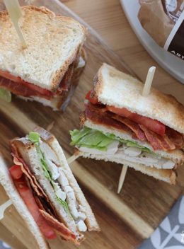 gluten free club sandwich