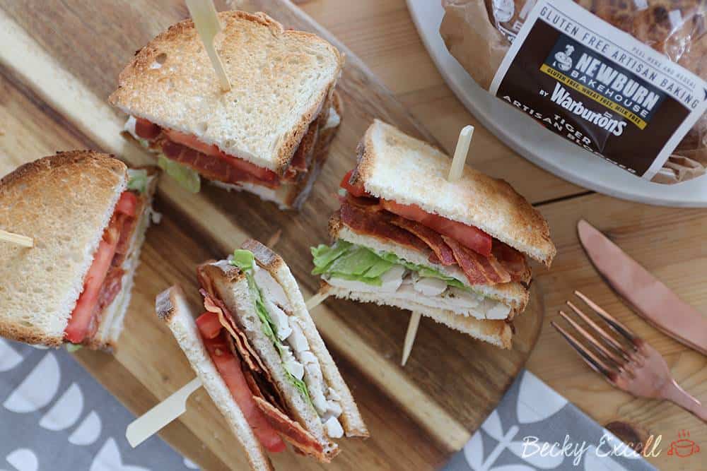 gluten free club sandwich