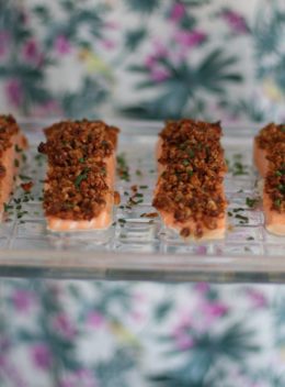 walnut crusted salmon