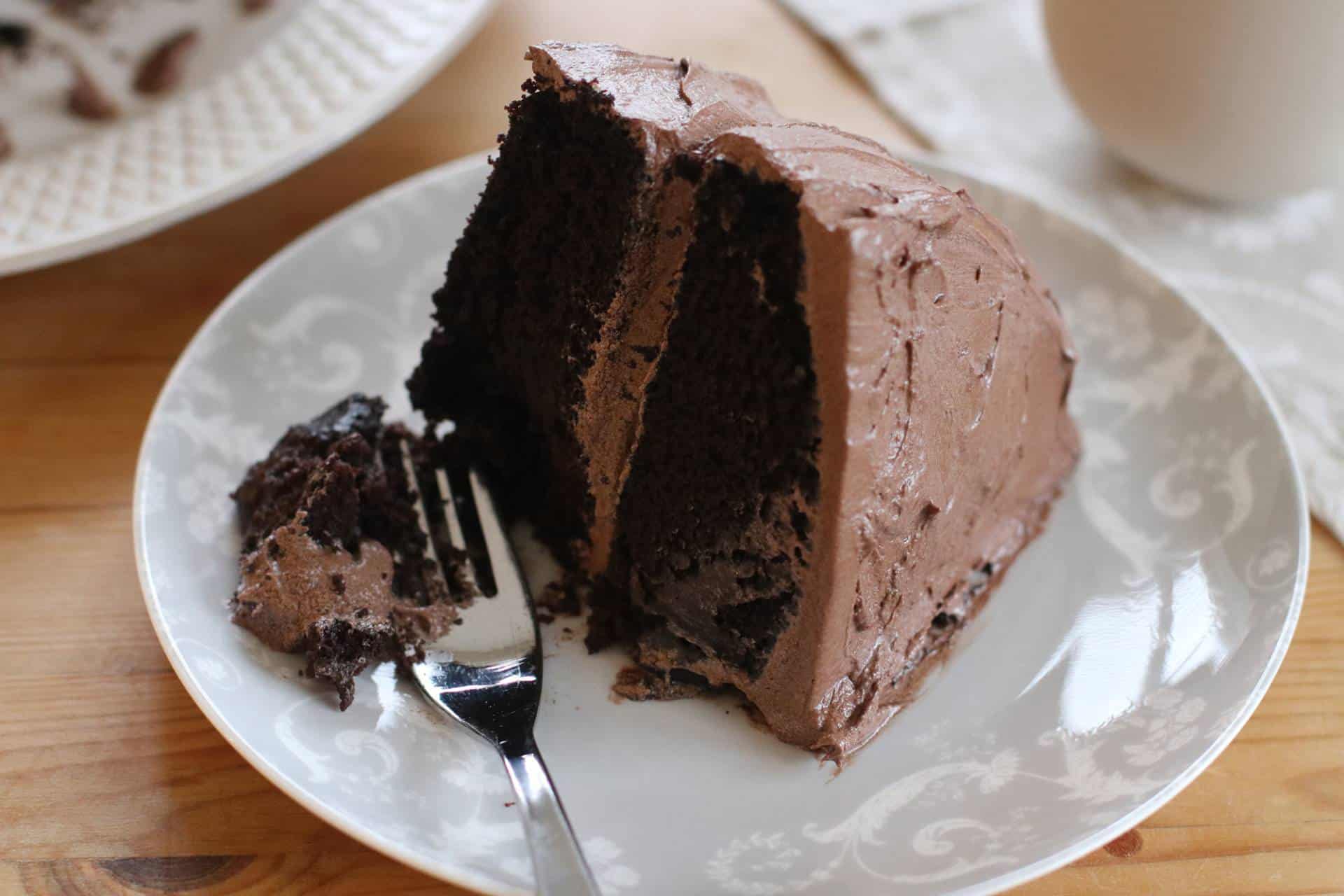 My Wickedly Chocolatey Gluten Free Chocolate Cake Recipe (dairy free