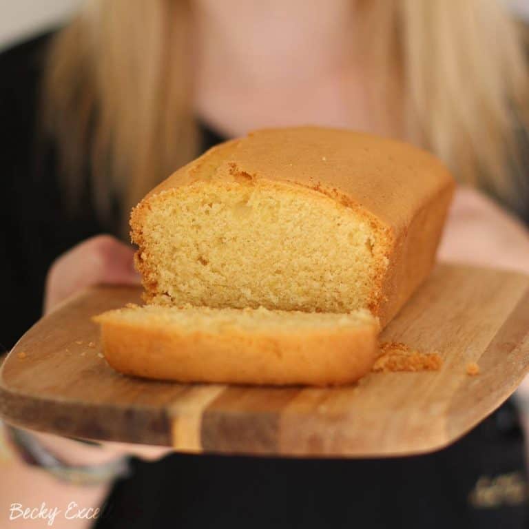 Gluten Free Madeira Loaf Cake Recipe Dairy Free Low FODMAP