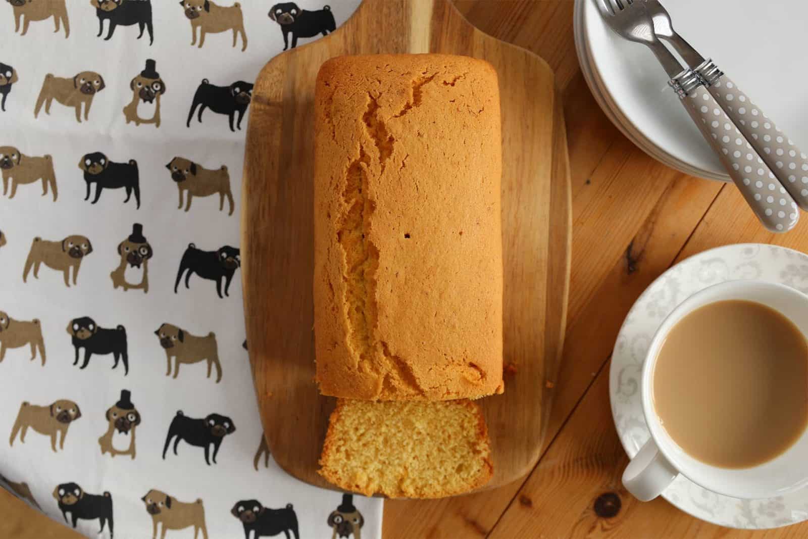 gluten free Maderia loaf cake