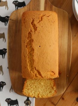 gluten free Maderia loaf cake