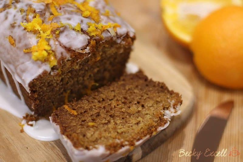 Gluten free marmalade loaf cake recipe (dairy free low FODMAP)