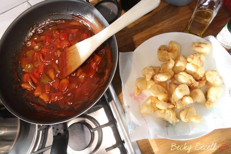Gluten free sweet and sour chicken recipe (low FODMAP & dairy free)