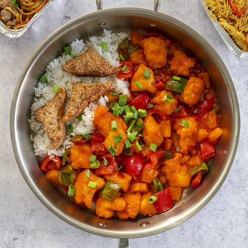 Gluten free sweet and sour chicken recipe (low FODMAP & dairy free)