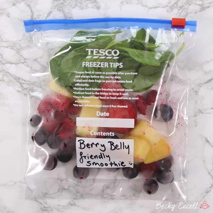 3 Low FODMAP Smoothie Recipes For Weekly Meal Prep (no banana & dairy free)