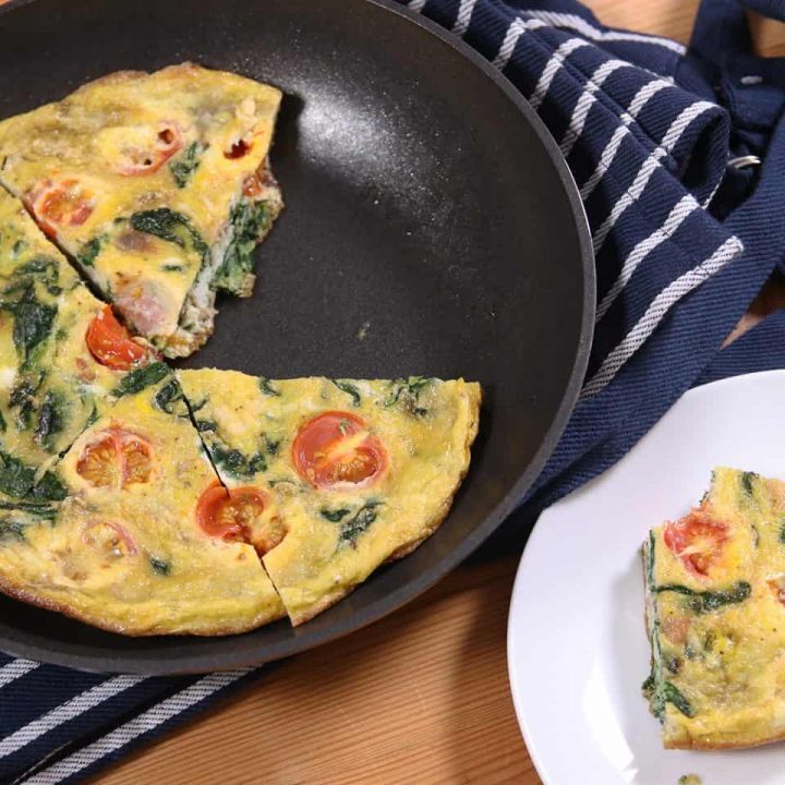 My Meal Prep Breakfast Frittata Recipe (low FODMAP & dairy free)