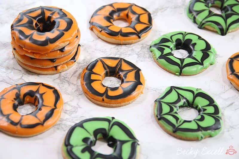 Gluten Free Halloween Party Rings Recipe (dairy free and low FODMAP)