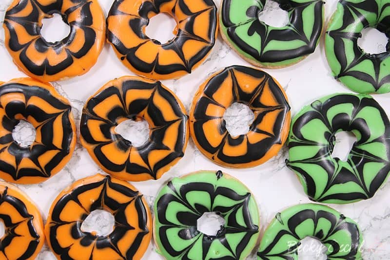 Gluten Free Halloween Party Rings Recipe (dairy free and low FODMAP)