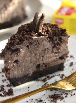 gluten free Chocolate O's cheesecake