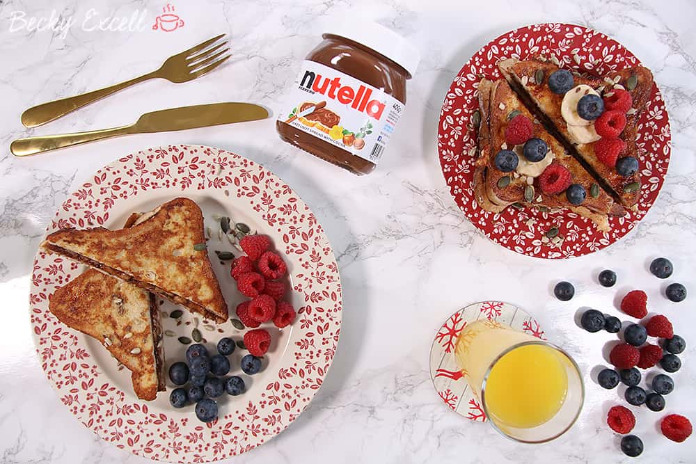 Gluten Free French Toast Recipe with Nutella