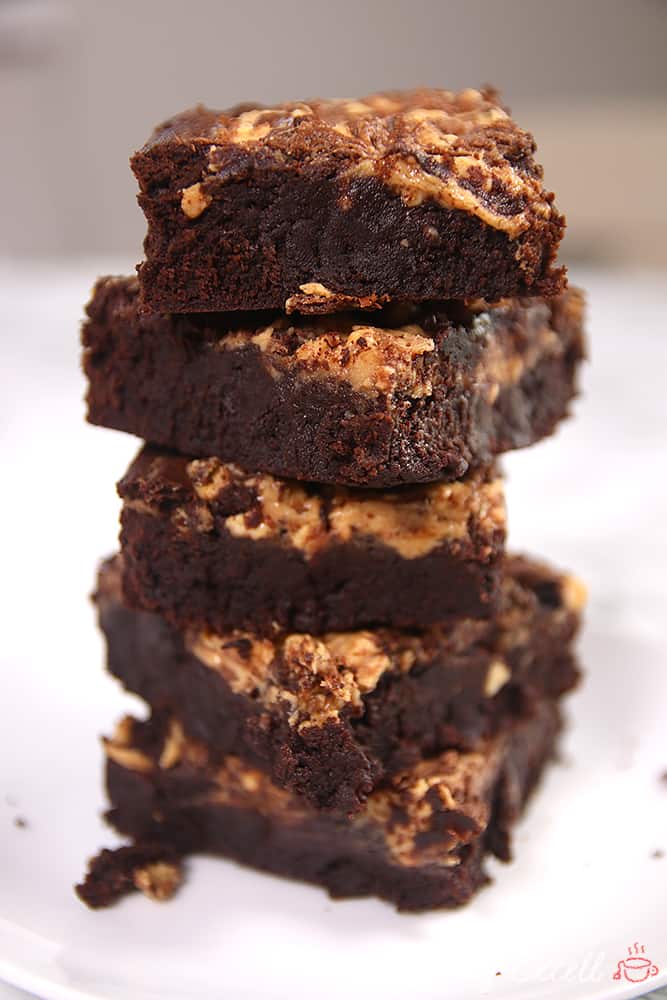 Gluten Free Peanut Butter Brownie Recipe (dairy free and low FODMAP)