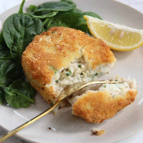 Gluten Free Smoked Haddock Fishcakes Recipe (dairy free & low FODMAP)