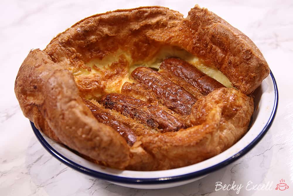 Gluten Free Toad in the Hole Recipe (dairy free and low FODMAP)