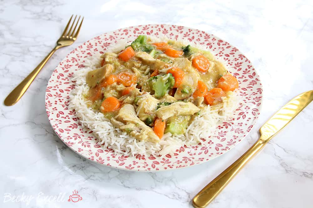 My Leftover Gluten Free Turkey Curry Recipe (dairy free & low FODMAP)